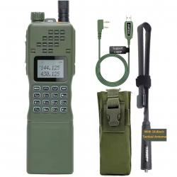 Baofeng AR-152 15W Talkie-Walkie Tactique VHF UHF | Radio Militaire | 12000mAh | Chasse - Kit PROMO