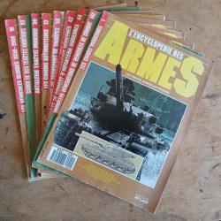 Lot fascicules Editions Atlas bindés et canons modernes VAB, Abrahms, AMX 30
