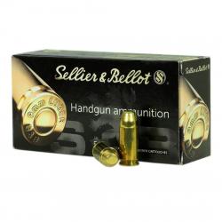 50 Munitions SELLIER ET BELLOT Cal. 9x19 subsonique FMJ 140 gr
