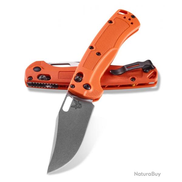 Benchmade 15535 Taggedout Orange Grivory