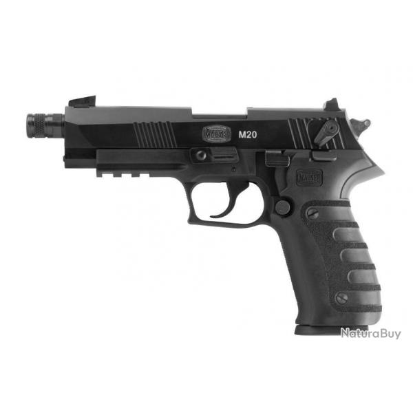 Pistolet MAUSER M20 SD semi-automatique filet -  Cal.22LR - PROMOTION