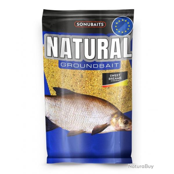 SONUBAITS AMORE NATURAL GROUNDBAIT SWEET BREAMS 1KG SONUBAITS