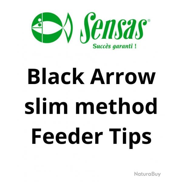 SENSAS SCION FEEDER BLACK ARROW SLIM METHOD SENSAS 1 oz