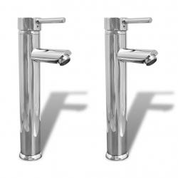 Mitigeurs de salle de bain 2 pcs Chrome alsavelo