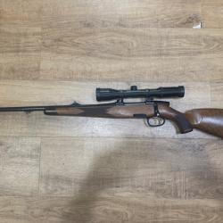 Carabine Steyr Manlicher M gauchère 7x64 avec lunette occasion 4162