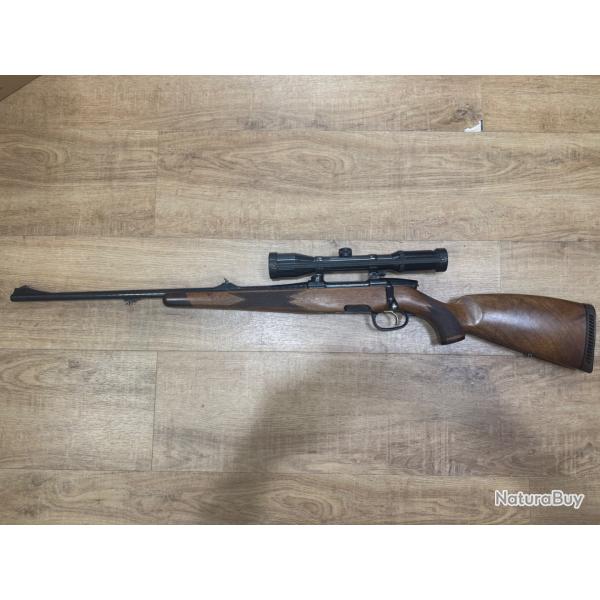 Carabine Steyr Manlicher M gauchre 7x64 avec lunette occasion 4162