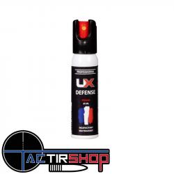 Bombe lacrymogène anti agression UX GEL POIVRE 25 ml Capot 1/4 de tour