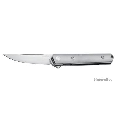 BOKER PLUS KWAIKEN Mini Flipper Titan - Couteau Pliant Compact Anti-rouille