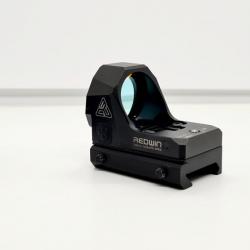 RED DOT NEUVE POINT ROUGE REDWIN OPCTICS PICATINNY ARME & AIRSOFT+ACCESSOIRES AVEC PILE.