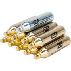 Cartouches Co2 ASG ultrair 12 GRS par 9 + un entretien