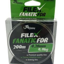 Filfishing bobine de 200 m Fanatic feeder camou. 0.24mm-8.0kg