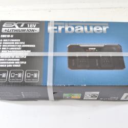 Chargeur multiple Erbauer EXT 18V Lithium Ion 3663602799238 neuf de stock. EMC18-Li