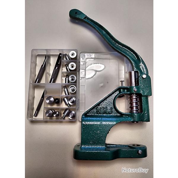 Presse manuel  sertir oeillets de 6  12 mm et pressions