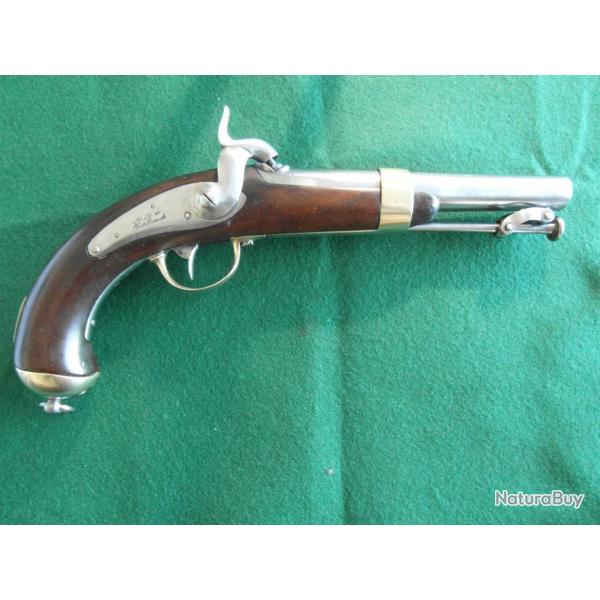 Beau pistolet de marine modle 1837 de la Manufacture Royale De Chatellerault