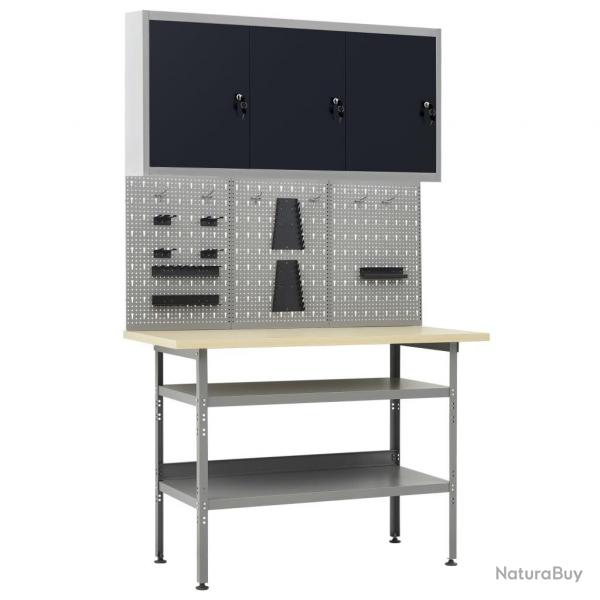 tabli avec 3 panneaux muraux et 1 armoire alsavelo