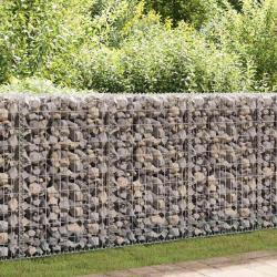 Panier de gabion avec couvercle Fil galvanisé 100 x 80 x 30 cm alsavelo