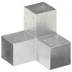 Connecteur de poteau Forme en Y Métal galvanisé 91x91 mm alsavelo