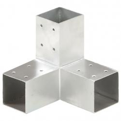 Connecteur de poteau Forme en Y Métal galvanisé 71x71 mm alsavelo