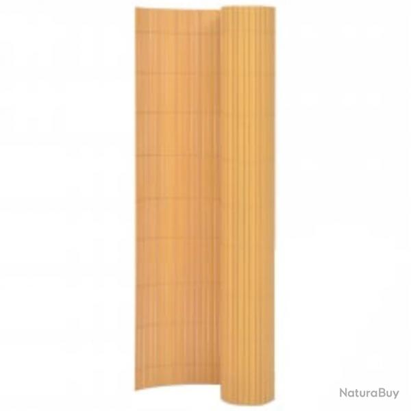 Clture de jardin double face 90x400 cm Jaune alsavelo