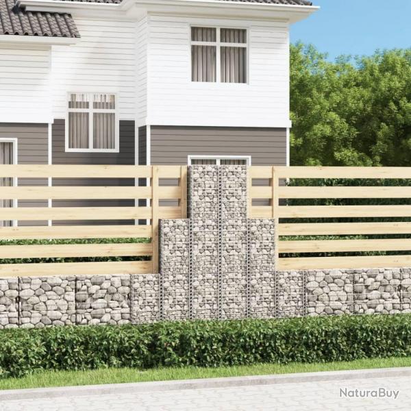 6 gabions en fil galvanis alsavelo