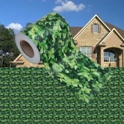 Écran d'intimité de jardin PVC 35x0,19 m Vert alsavelo