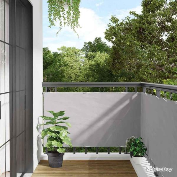 cran d'intimit de balcon gris 700x120 cm PVC alsavelo