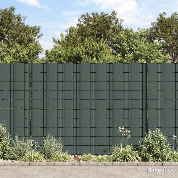 cran d'intimit de jardin PVC 70 x 0,19 m Vert alsavelo