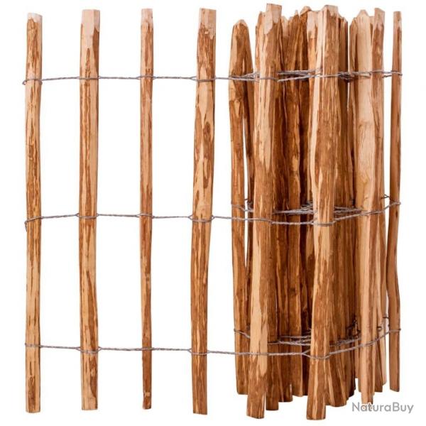 Clture  piquets Bois de noisetier 90x500 cm alsavelo