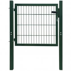 Portillon 2D (simple) Vert 106 x 130 cm alsavelo