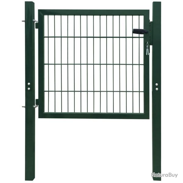 Portillon 2D (simple) Vert 106 x 130 cm alsavelo