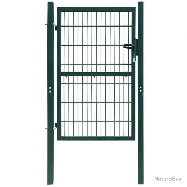 Portillon 2D (simple) Vert 106x190 cm alsavelo
