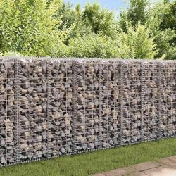 Panier de gabion avec couvercle Fil galvanisé 100x30x30 cm alsavelo