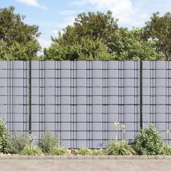 Écran d'intimité de jardin PVC 70 x 0,19 m Gris clair alsavelo