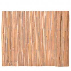 Clôture en bambou 100 x 400 cm alsavelo