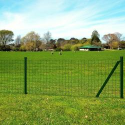 Clôture euro acier 25x1,5 m vert alsavelo