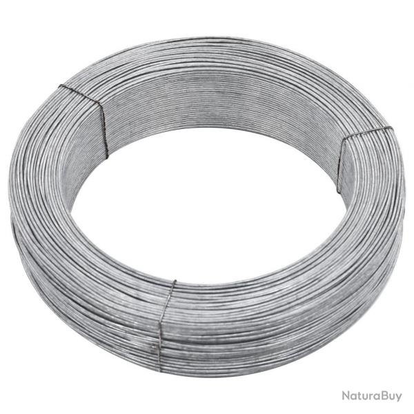 Fil de liaison de clture 250 m 2,5 mm Acier alsavelo