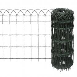 Bordure de pelouse Fer enduit de poudre 25x0,65 m alsavelo