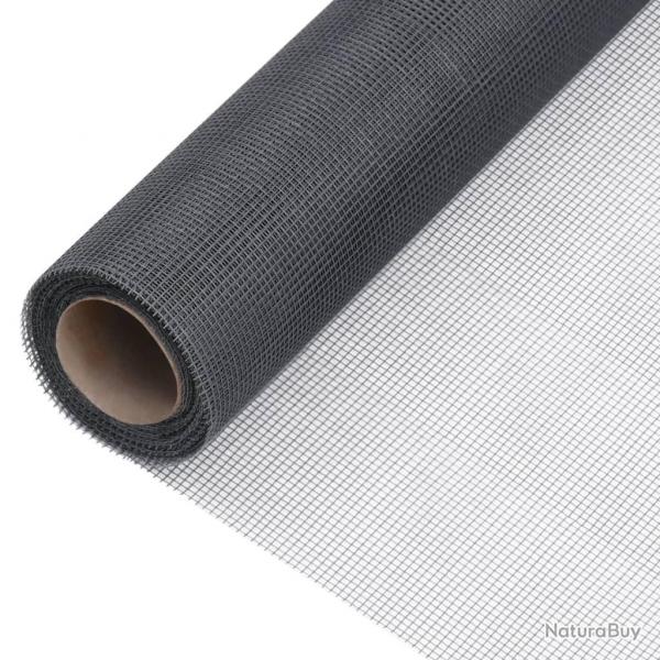 cran en treillis Fibre de verre 80x2000 cm Gris alsavelo