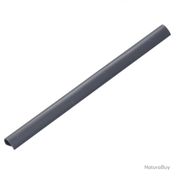 Attaches de bande de clture 100 pcs PVC Anthracite alsavelo