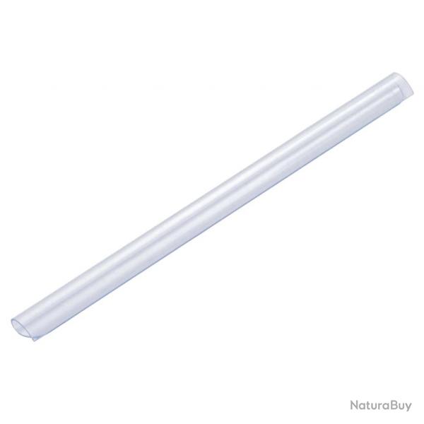Attaches de bande de clture 100 pcs PVC Transparent alsavelo