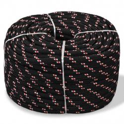 Corde de bateau Polypropylène 14 mm 50 m Noir alsavelo