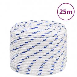 Corde de bateau Blanc 16 mm 25 m Polypropylène alsavelo