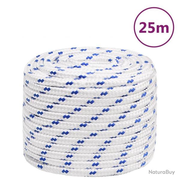 Corde de bateau Blanc 16 mm 25 m Polypropylne alsavelo