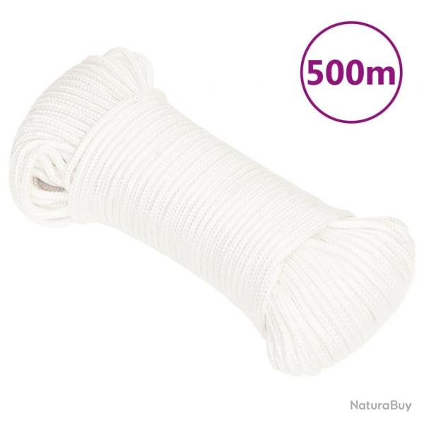 Corde de bateau Blanc complet 3 mm 500 m Polypropylne alsavelo