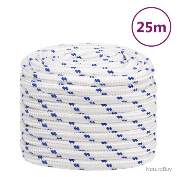 Corde de bateau Blanc 20 mm 25 m Polypropylne alsavelo