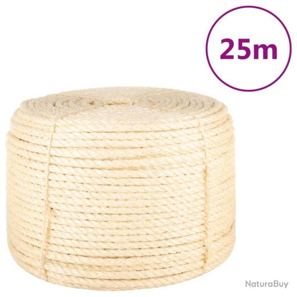 Corde 100 % sisal 12 mm 25 m alsavelo
