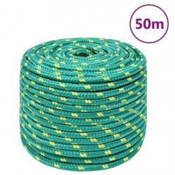 Corde de bateau Vert 12 mm 50 m Polypropylène alsavelo
