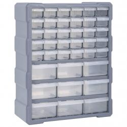 Organisateur multi-tiroirs avec 39 tiroirs 38x16x47 cm alsavelo