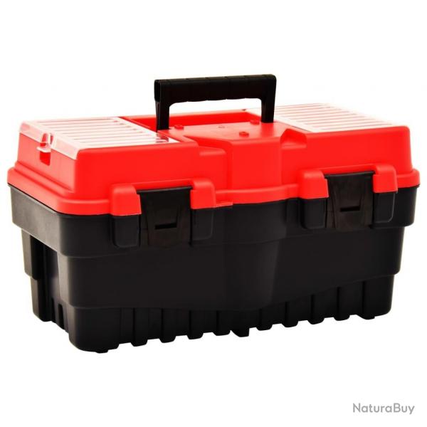 Bote  outils Plastique 462x256x242 mm Rouge alsavelo