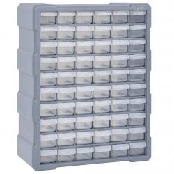 Organisateur multi-tiroirs avec 60 tiroirs 38x16x47,5 cm alsavelo